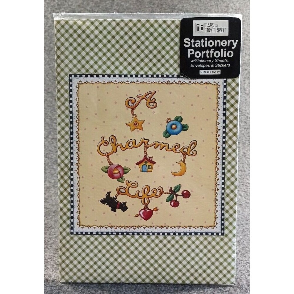 Mary Engelbreit Charmed  ME Stationery Set NIP Y2K Cottage Charms Cherries
